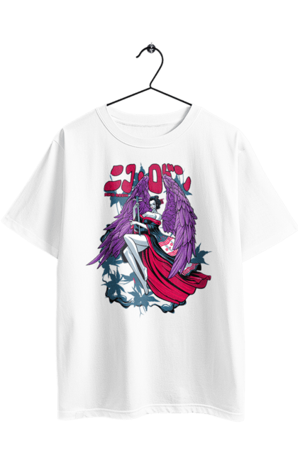 Футболка оверсайз з принтом "Ван Піс Ніко Робін". Nico robin, one piece, аніме, ван пис, ван піс, дитина диявола, манга, ніко робін, світ революції. 2070702