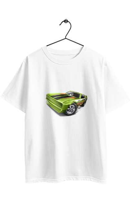Футболка оверсайз з принтом "Спорткар". Авто, автомобіль, кастом, машина, потужне авто, спорткар. 2070702