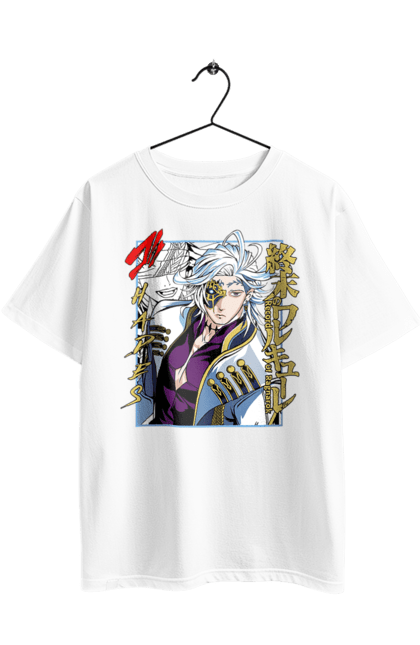 Футболка оверсайз з принтом "Повість про кінець світу Аїд". Anime, hades, manga, record of ragnarok, аїд, аніме, комікс, манга. 2070702