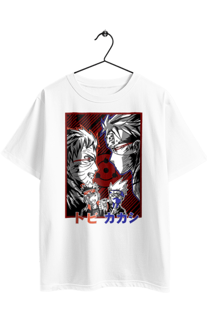 Футболка оверсайз з принтом "Наруто Какаши Хатаге". Naruto, аніме, какаші, команда номер 7, манга, наруто, сейнен, сьено, шинобі. 2070702