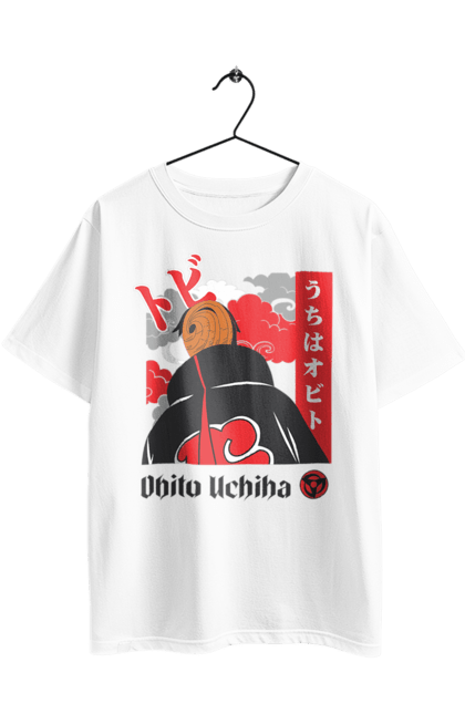 Футболка оверсайз з принтом "Наруто Учіха Обіто". Naruto, obito, obito uchiha, аніме, манга, наруто, обіто, серіал, учіха, учіха обіто. 2070702