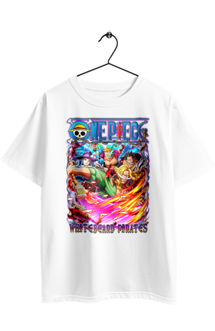Футболка оверсайз з принтом "Ван Піс Едвард Ньюгейт". Edward newgate, one piece, whitebeard, аніме, ван пис, ван піс, едвард ньюгейт, манга. 2070702