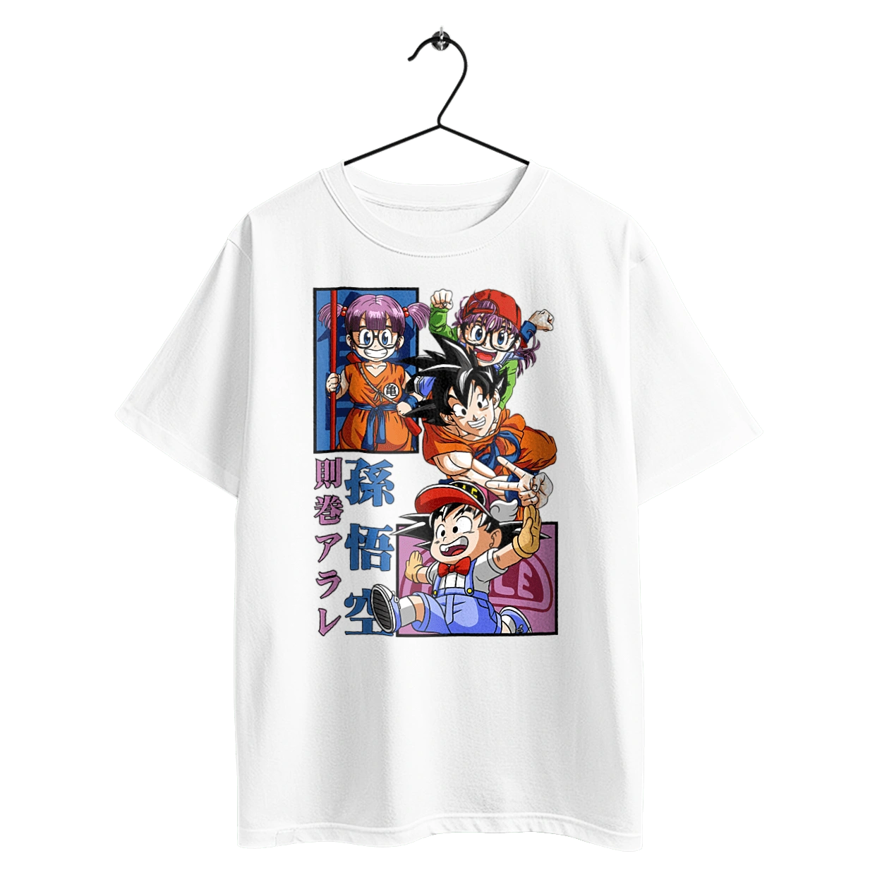 Dragon Ball Son Goku and Arale