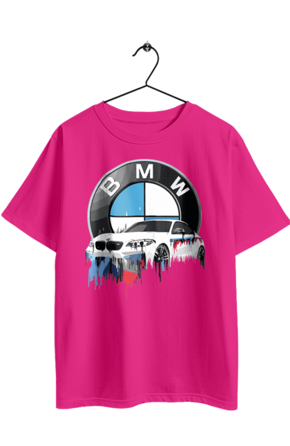 Футболка оверсайз з принтом "BMW". Bmw, авто, бмв, бмв фан, фанклуб. 2070702