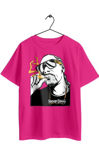 Футболка оверсайз з принтом "Снуп Доґґ". Snoop dogg, актор, музикант, продюсер, репер, снуп догг. 2070702