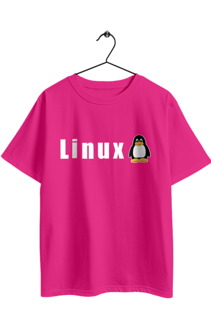Футболка оверсайз з принтом "Linux". Linux, адміністратор, айті, айтішник, безкоштовна, безкоштовно, білий, вільна, доступність, комерційна, незалежність, операційна система, ос, пінгвін, програміст, програмне забезпечення, свобода, сервер, сисадмін, система, системний адміністратор, софт, текст. 2070702