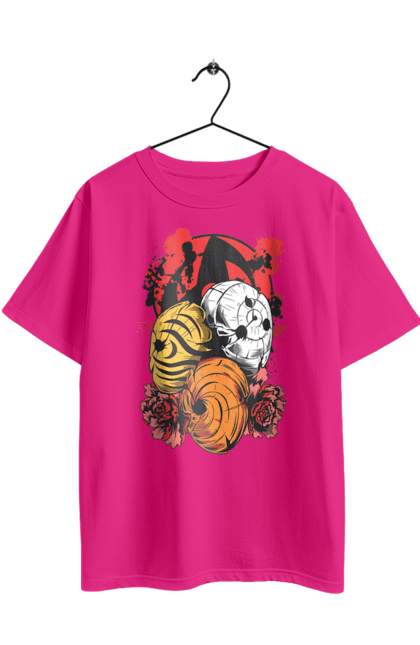 Футболка оверсайз з принтом "Наруто Учіха Обіто". Naruto, obito, obito uchiha, аніме, манга, наруто, обіто, серіал, учіха, учіха обіто. 2070702