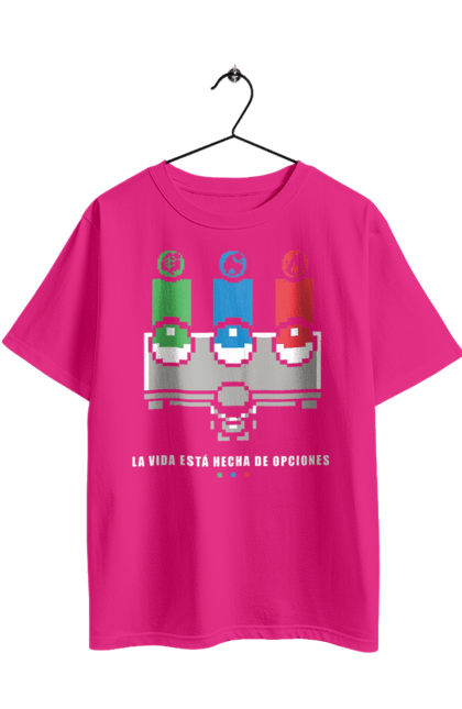 Oversized t-shirt with prints Pokemon. Anime, ash ketchum, game, nintendo, pikachu, pokemon, satoshi, tv series. 2070702