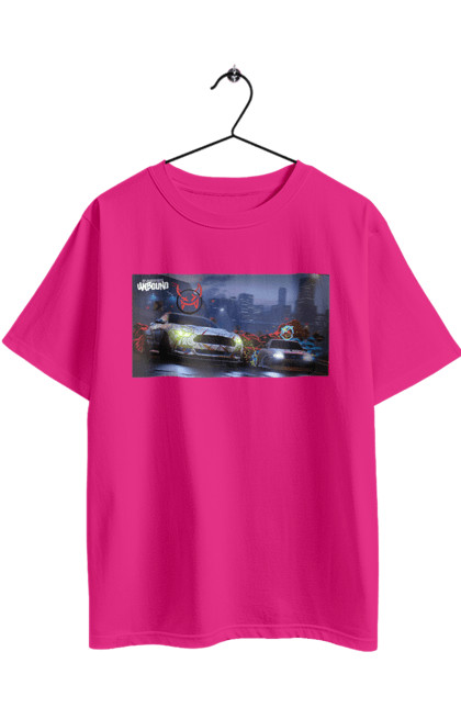 Футболка оверсайз з принтом "Need for Speed Unbound". Heat, need, need for speed, nfs, speed, unbound, нид, нфс, спид, фор. 2070702