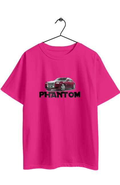 Футболка оверсайз з принтом "Ролс ройс". Авто, автомобіль, люкс клас, ролс ройс, седан, фантом. 2070702