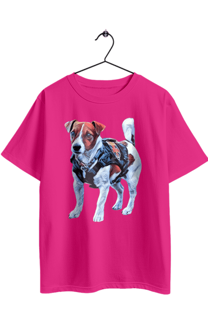 Футболка оверсайз з принтом "Пес Патрон". Зсу, патрон, пес, пес патрон, україна. 2070702