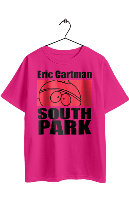 Футболка оверсайз з принтом "Південний парк Картман". Cartman, south park, ерік картмен, картман, мультсеріал, південний парк. 2070702