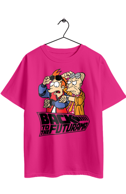 Футболка оверсайз з принтом "Футурама". Fry, futurama, hubert farnsworth, г юберт фарнсворт, комедія, мультсеріал, професор, сатира, фрай, футурама. 2070702