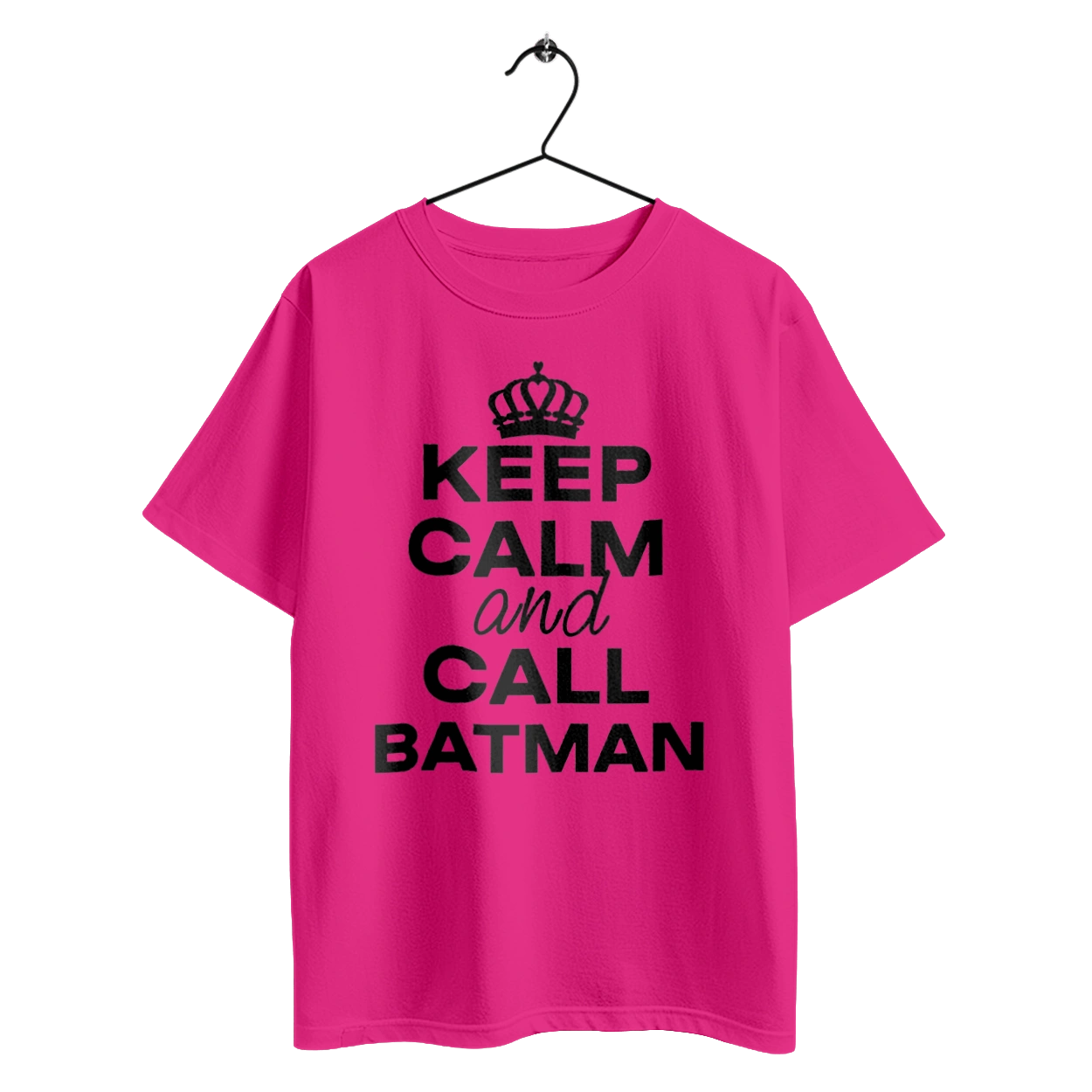Keep Calm and Call Batman black