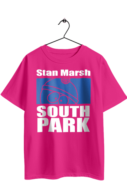 Футболка оверсайз з принтом "Південний парк Стен Марш". South park, stan marsh, мультсеріал, південний парк, стен марш. 2070702