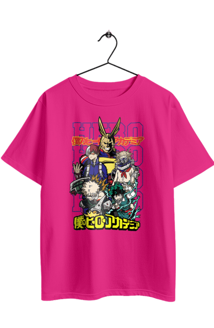 Футболка оверсайз з принтом "Моя академія героїв Всемогутній". All might, my hero academia, yagi toshinori, академія юей, аніме, всемогутній, манга, моя геройська академія, один за всіх, тошинорі ягі. 2070702