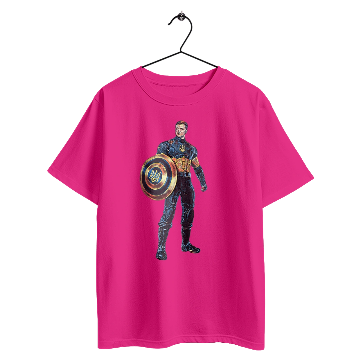 Captain Ukraine Zelensky art