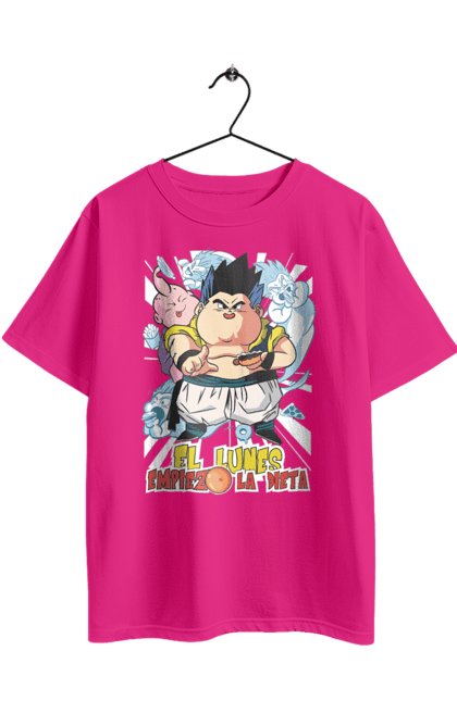 Футболка оверсайз з принтом "Перли дракона Готенкс". Anime, dragon ball, gotenks, manga, аніме, вегета, гоку, готенкс, манга, перли дракона. 2070702