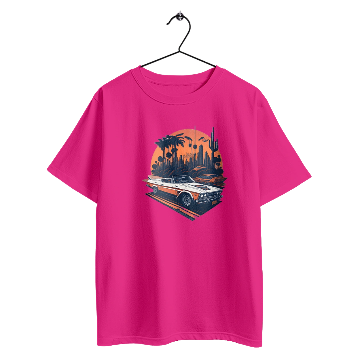 Красивая машина на закате