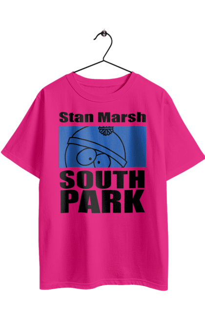 Футболка оверсайз з принтом "Південний парк Стен Марш". South park, stan marsh, мультсеріал, південний парк, стен марш. 2070702