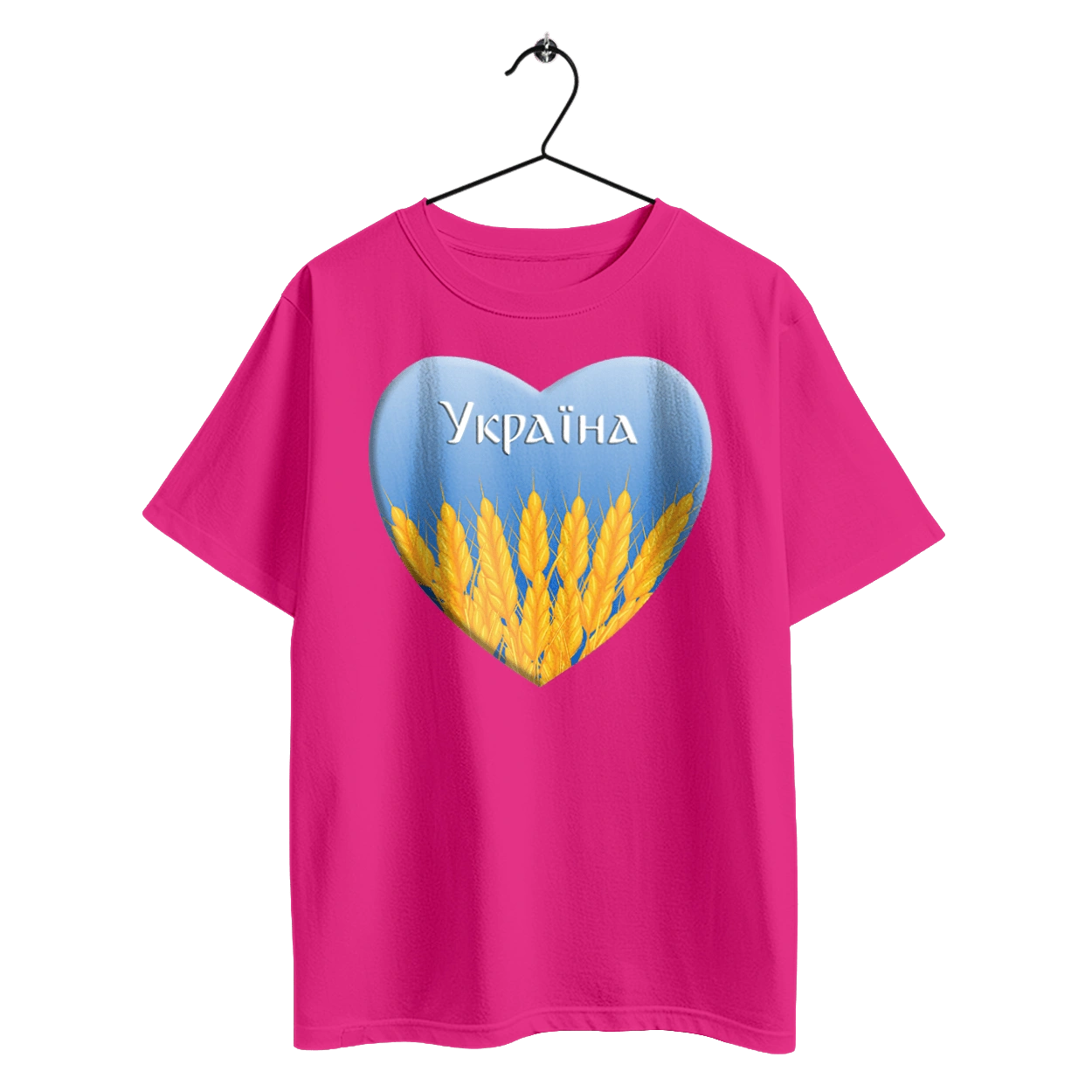 Серце з колосками Україна