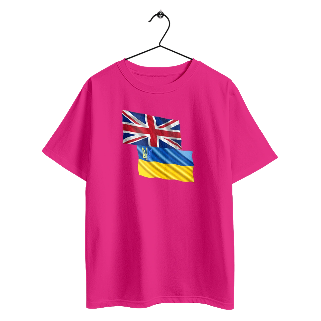 Flag United Kingdom, Flag Ukraine, Support Ukraine