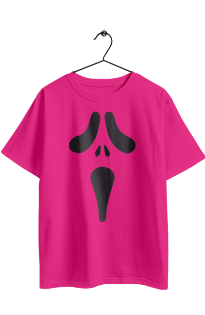 Футболка оверсайз з принтом "Гарбузове обличчя на Хелловін". 31 жовтня, halloween, гарбуз, гелловін, жовтень, капощі, ласощі, лякати, свято, хелловін. 2070702