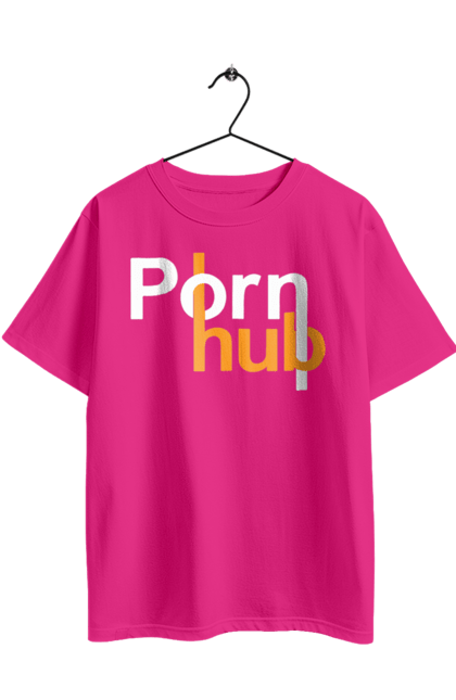 Футболка оверсайз з принтом "Porn hub". Гумор, зсу хаб, порно хаб, порнохаб, приколы. 2070702
