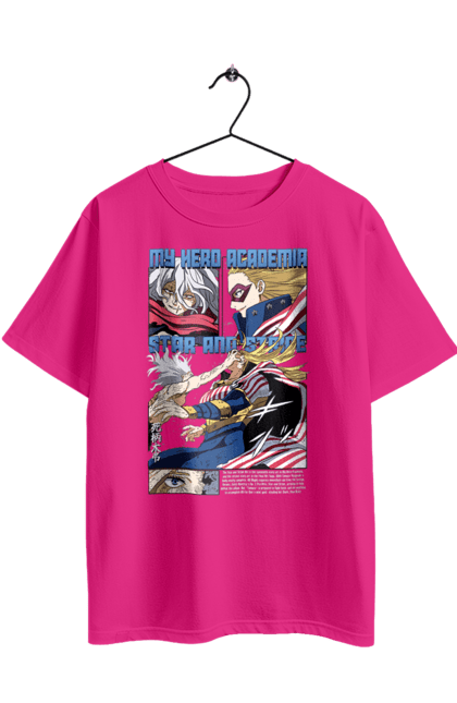 Футболка оверсайз з принтом "Моя академія героїв Томура, Зірка та Смуга". My hero academia, shigaraki, shigaraki tomura, star and stripe, tomura, аніме, зірка та смуга, манга, моя геройська академія, томура. 2070702