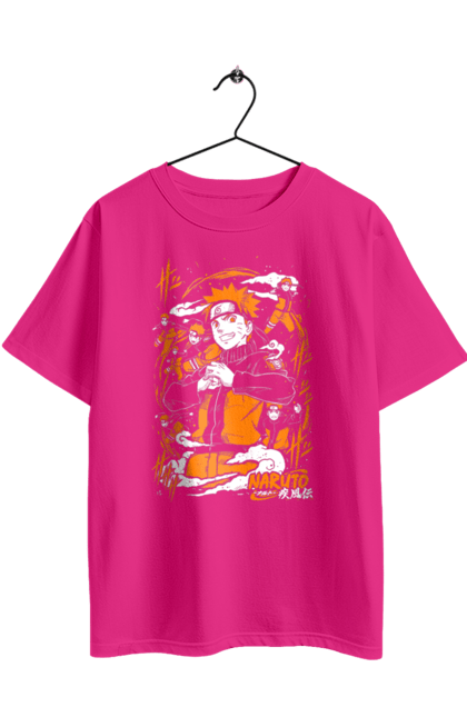 Футболка оверсайз з принтом "Наруто". Naruto, аніме, манга, наруто, ніндзя, персонаж, серіал. 2070702