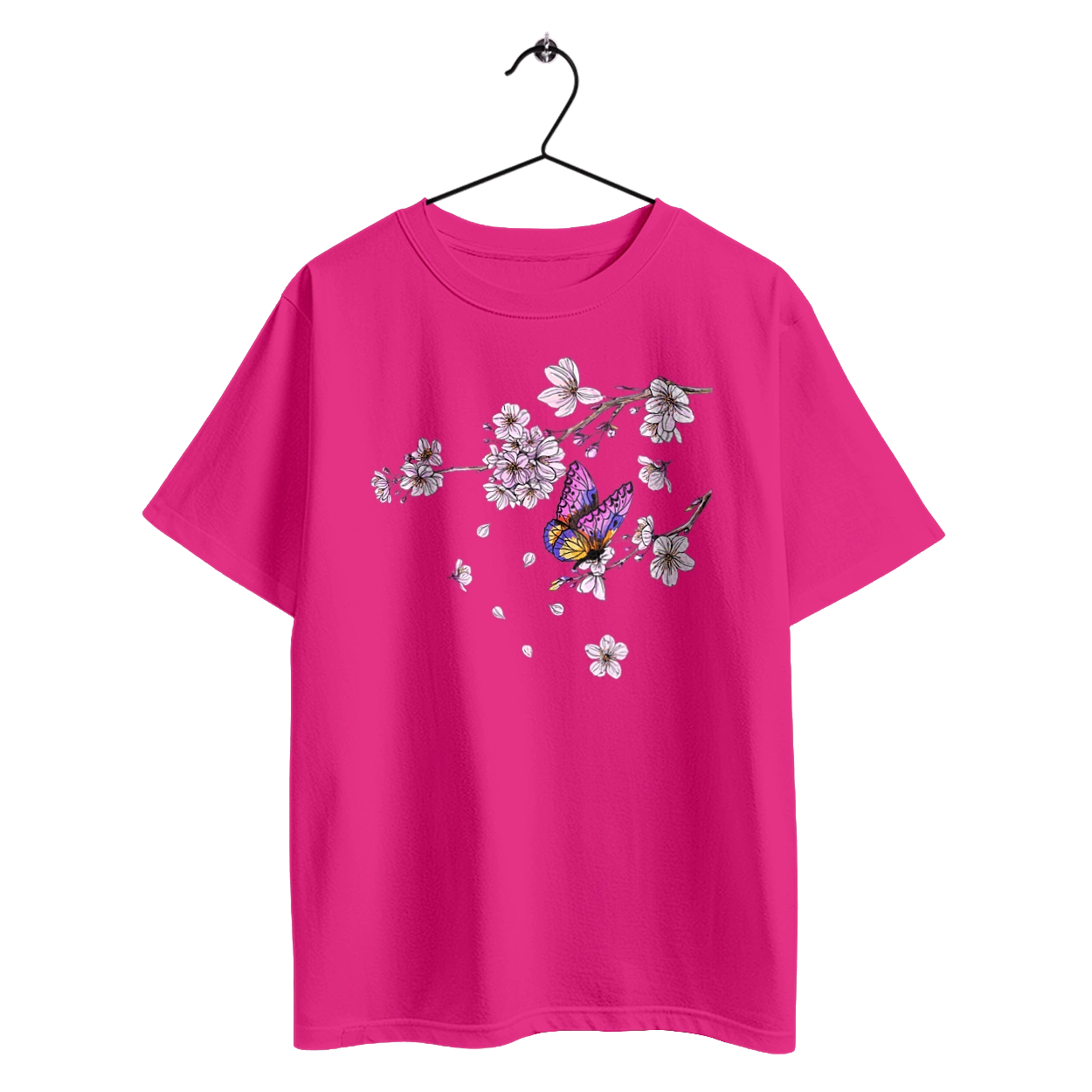 Butterfly And Sakura