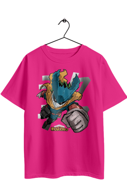 Футболка оверсайз с принтом Моя геройская академия Мидория. Izuku, midoriya, my hero academia, аниме, манга, мидория, моя геройская академия. 2070702