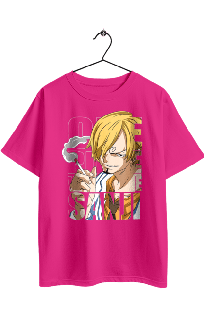 Футболка оверсайз з принтом "Ван Піс Вінсмок Санджи". One piece, sanji, аніме, ван пис, ван піс, вінсмок санджи, манга, санджи. 2070702