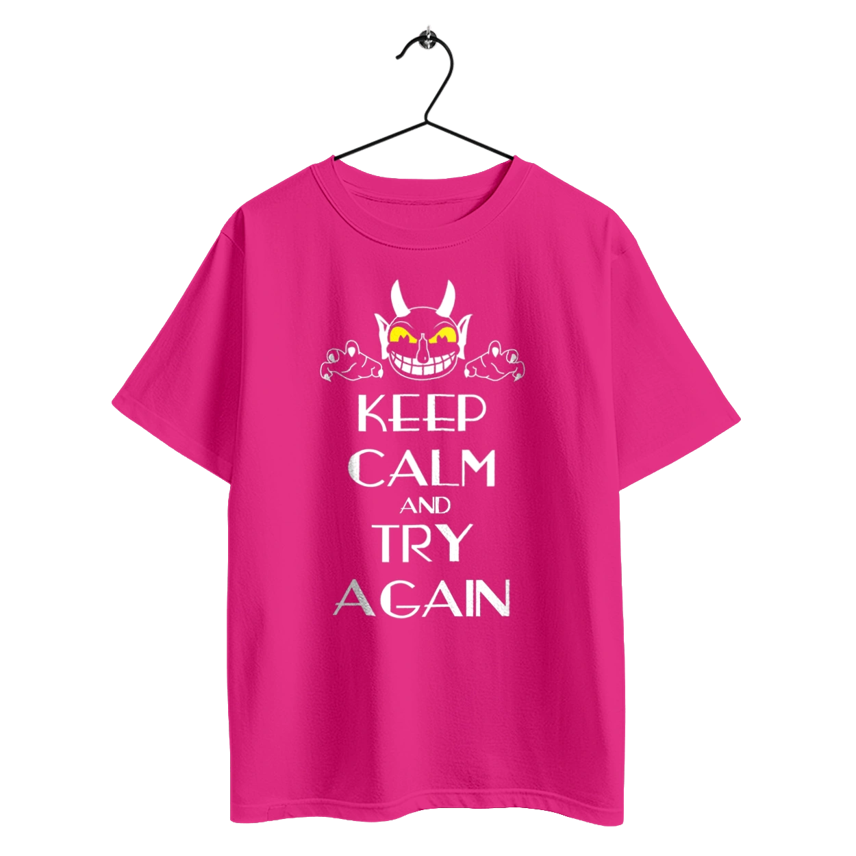 Keep calm and try again