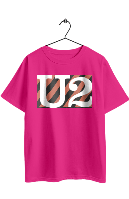 Oversized t-shirt with prints Group U2. Alternative rock, dance rock, group, music, post-punk, rock, soft rock, tour. 2070702