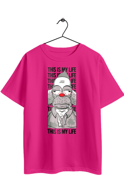 Oversized t-shirt with prints The Simpsons Krusty the Clown. Clown, krusty, krusty the clown, simpsons. 2070702