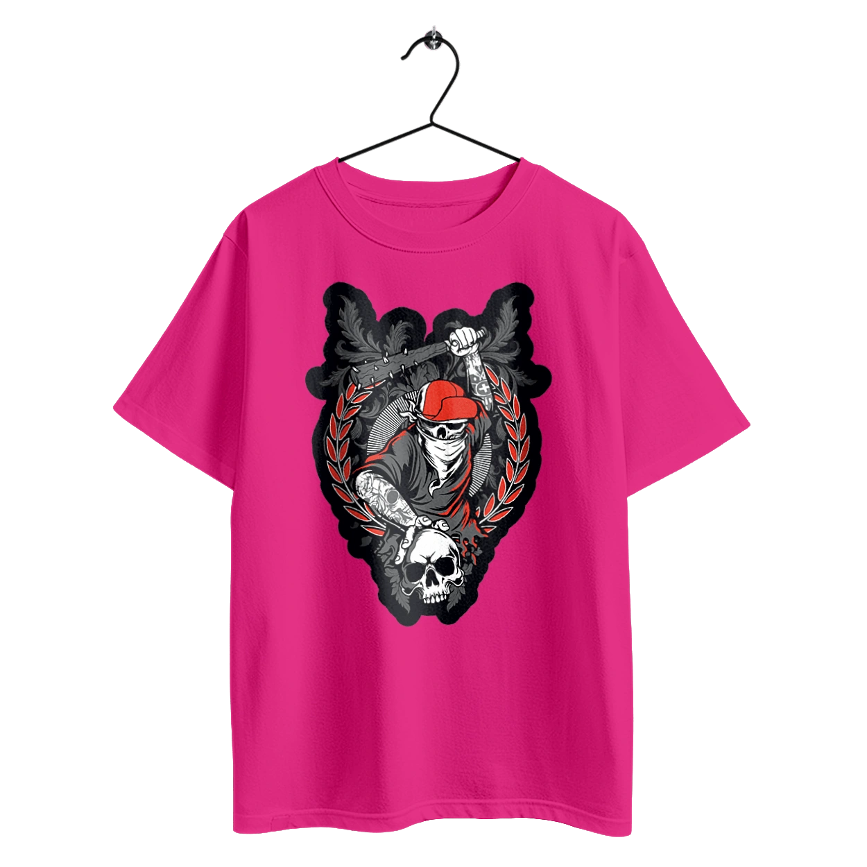 Скелет с битой