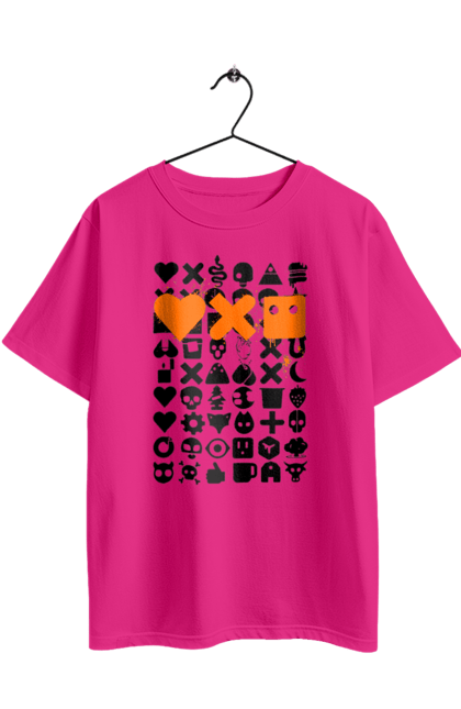 Футболка оверсайз з принтом "Роботизація". Robot, життя роботів, код, код машин, кохання машин, любов роботів, роботи та кохання, роботи у житті, роботизоване кохання. 2070702