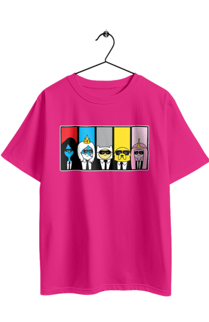 Футболка оверсайз з принтом "Час пригод". Adventure time, cartoon network, land of ooo, земля ууу, мультсеріал, серіал, час пригод. 2070702