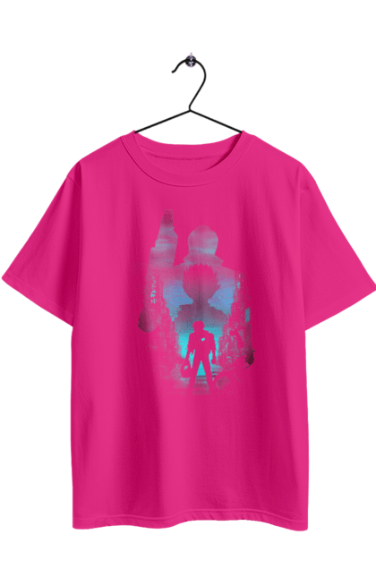 Футболка оверсайз с принтом Акира. Akira, shotaro kaneda, tetsuo shima, акира, аниме, киберпанк, манга, сётаро канэда, тецуо шима. 2070702