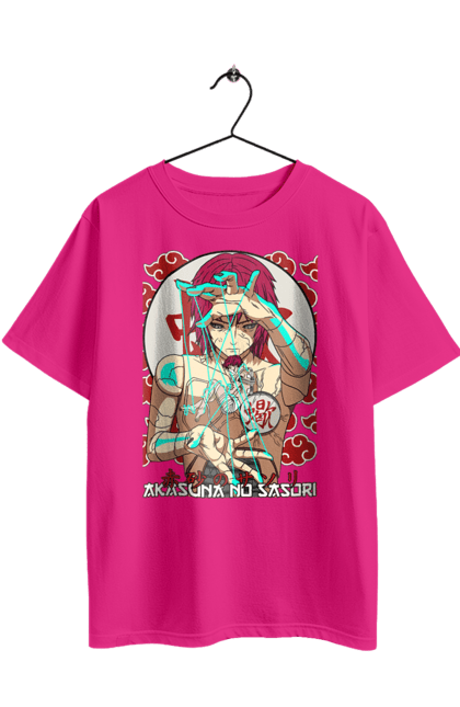 Футболка оверсайз з принтом "Наруто Сасорі". Naruto, sasori, аніме, манга, наруто, ніндзя, персонаж, сасорі, серіал. 2070702