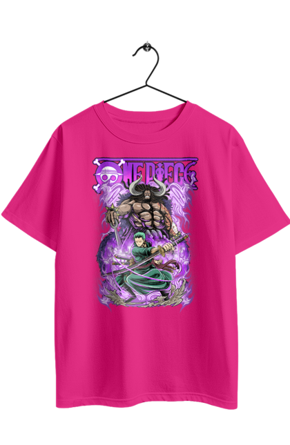 Футболка оверсайз з принтом "Ван Піс Зоро". One piece, roronoa zoro, аніме, ван пис, ван піс, зоро, манга, ророноа зоро, фехтувальник. 2070702