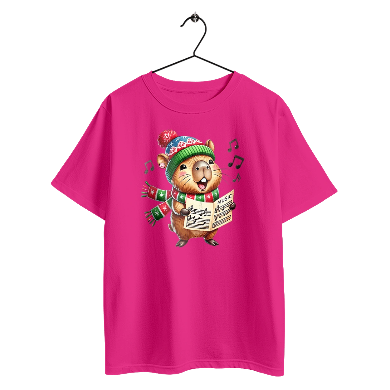 Capybara sings Christmas songs