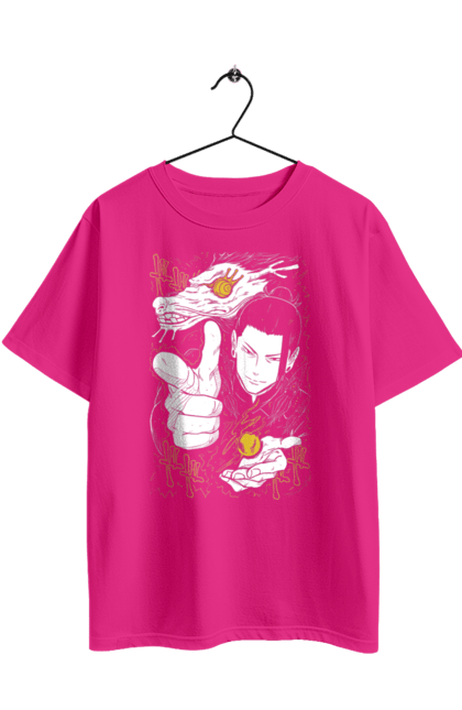 Футболка оверсайз з принтом "Магічна битва Гето". Anime, geto, jujutsu kaisen, manga, suguru geto, аніме, гето, магічна битва, манга, сугуру гето. 2070702