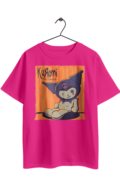 Футболка оверсайз з принтом "Хелло Кітті Куромі". Hello kitty, аніме, куромі, моя мелодія, персонаж, санріо, хелло кітті. 2070702