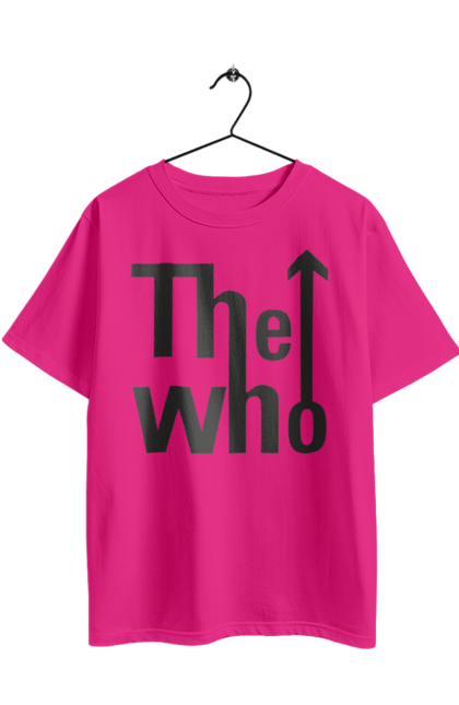 Футболка оверсайз з принтом "The Who". Who, арт рок, зе ху, музика, пауер поп, прото панк, рок, рок група, фрикбіт, хард рок. 2070702