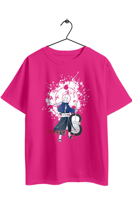 Футболка оверсайз з принтом "Наруто Учіха Обіто". Naruto, obito, obito uchiha, аніме, манга, наруто, обіто, серіал, учіха, учіха обіто. 2070702