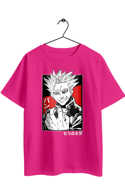 Oversized t-shirt with prints Seven deadly sins Ban. Anime, ban, manga, seven deadly sins. 2070702