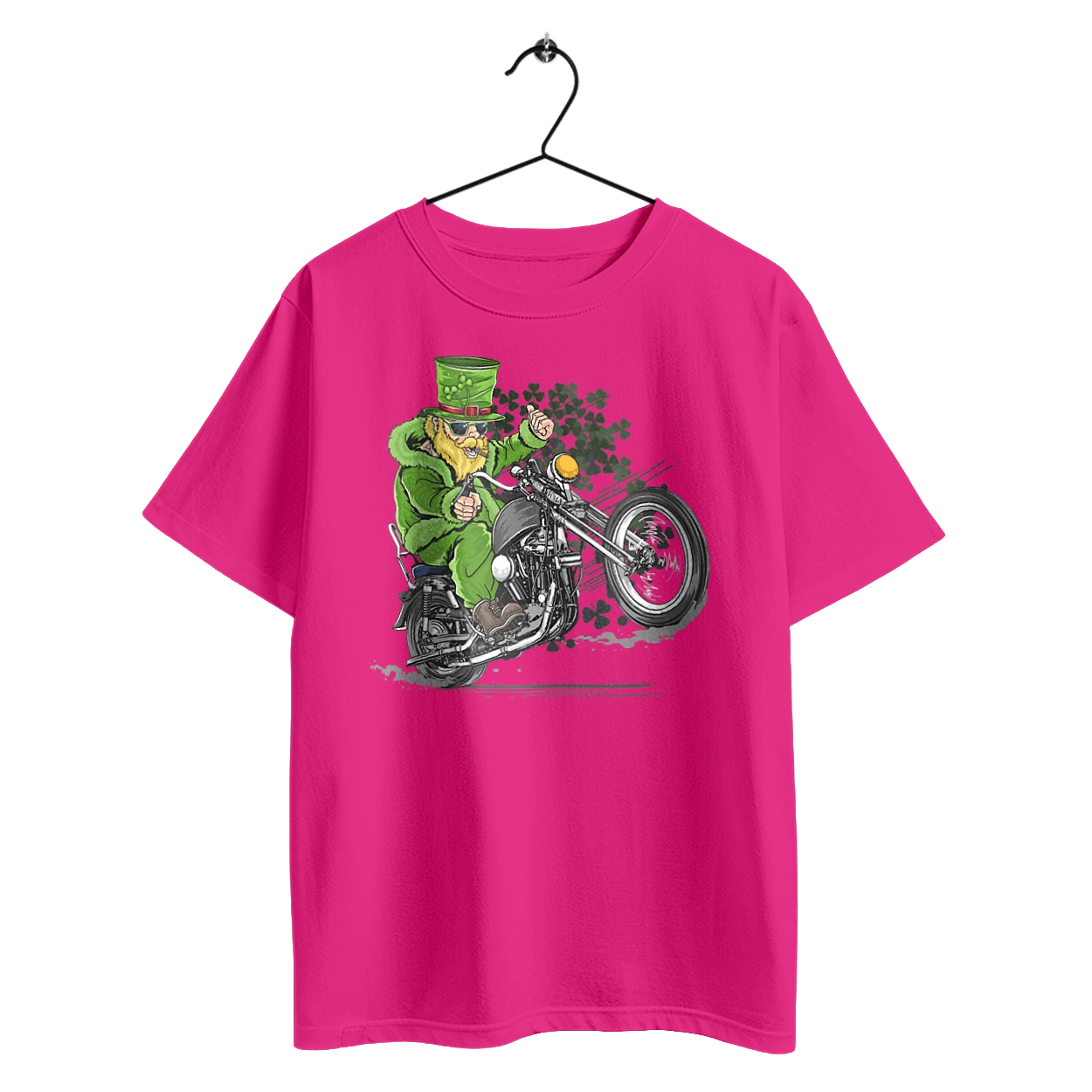 Patrick On A Motorcycle