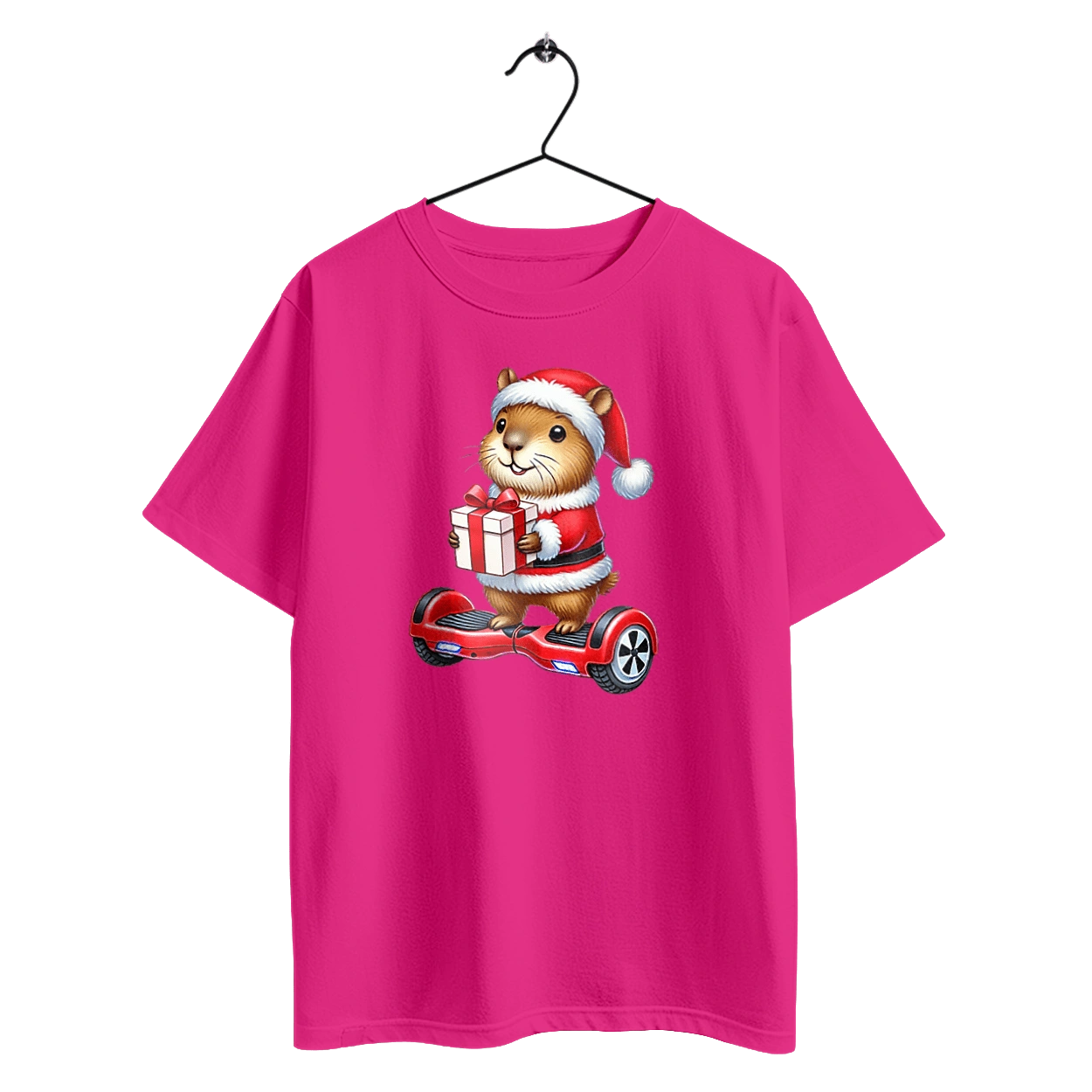 Рождественская капибара с подарком